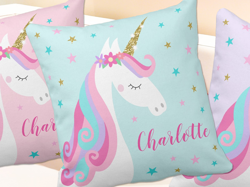 Unicorns pillows clearance